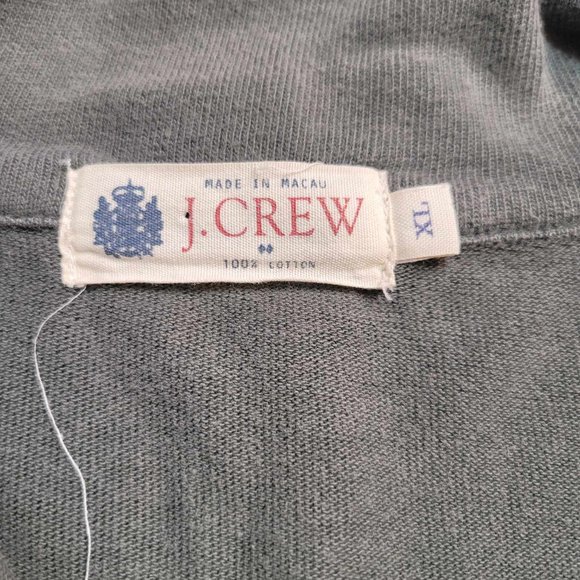 2353 J. Crew Men's Green 1/4 Zip Pullover Size XL - Picture 5 of 5